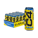 C4, Energy Drink, Frozen Bombsicle, 16 oz (12 Pack)