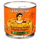 La Morena, Sliced Jalapeño Peppers, 13 oz (12 Pack)