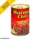 Hormel, Chili, Hot with Beans, 15 oz (12 Pack)