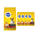 Pedigree, Small Dog, Steak Vegetables, 3.5 lb (4 Pack)