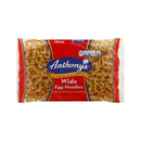 Anthony's, Pasta, Wide Egg Noodle, 12 oz (12 Pack)