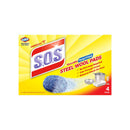 S.O.S., Wool Soap Pads, 4 ct (24 Pack)