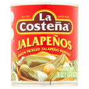 La Costeña, La Costeña Whole Jalapeno, 26 oz (12 Pack)