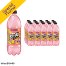 Lipton, Brisk Iced Tea, Pink Lemonade, 1 l (15 Pack)