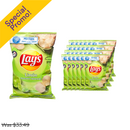 Frito Lay, Lay's, Potato Chips, Limon, 2.25 oz (24 Pack)