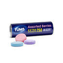 Tums, Antacid, Extra Strength 750, Assorted Berries, 8 ct (12 Pack)