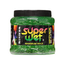 Super Wet, Hair Gel, Green, 2.2 lb (1 Pack)