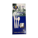 Sunset, Plastic Utensils, Spoon/Fork/Knife, 24 ct (24 Pack)