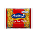 Anthony's, Pasta, Large Sea Shells, 16 oz (12 Pack)