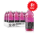 Vitaminwater, Focus, Kiwi Strawberry, 20 oz (12 Pack)