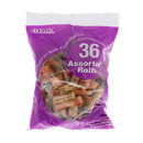 Bazic, Coin Wrappers, Assorted, 36 ct (1 Pack)
