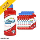Electrolit, Electrolyte Drink, Strawberry, 21 oz (12 Pack)