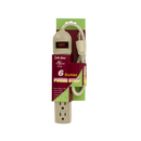 Outlet Power Strip Cord, 2.5 ft (1 Pack)