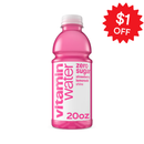 Vitaminwater, Shine, Zero Sugar, Strawberry Lemonade, 20 oz (12 Pack)