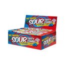 Laffy Taffy, Taffy, Sour Combo, Face Twisters, Blue Raspberry & Cherry, 1.4 oz (24 Pack)