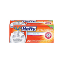 Hefty, Drawstring Bags, Tall Kitchen, Ultra Strong, 13 gal (6 Pack)