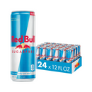 Red Bull, Energy Drink, Sugar Free, 12 oz (24 Pack)
