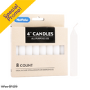 NuValu, 4 inch Candles, 8 ct (1 Pack)