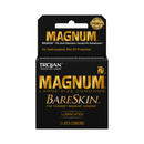 Trojan, Magnum Condoms, Bareskin, 3 ct (6 Pack)