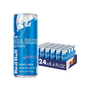 Red Bull, Energy Drink, Sea Blue Edition, Juneberry, 8.4 oz (24 Pack)