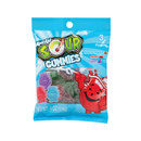 Kool-Aid, Sour Gummies, Peg Bag, 4 flavors, 4 oz (12 Pack)