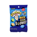 Warheads, Warhead, Fruity Chewy, Mega Sour Booms, 4 Flavors, 2 oz (12 Pack)