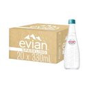Evian, Sparkling Water, Glass, 330 ml (20 Pack)