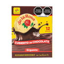 De La Rosa, Mazapan, Cubierto De Chocolate, Gigante, 12 ct (1 Pack)