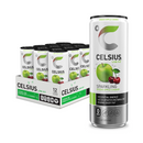 Celsius, Energy Drink, Green Apple Cherry, 12 oz (12 Pack)