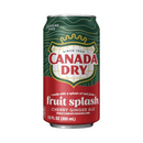 Canada Dry, Fruit splash Cherry Ginger Ale, 12 oz (24 Pack)