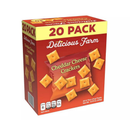 Delicious Farm, Cheddar Cheese Crackers, 1 oz (20 Pack)