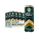 Starbucks, Tripleshot Energy, Rich Vanilla, 11 oz (12 Pack)