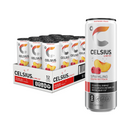 Celsius, Energy Drink, Raspberry Peach, 12 oz (12 Pack)