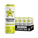 Rockstar, Energy Drink, Focus, Honeydew Melon, 16 oz (12 Pack)
