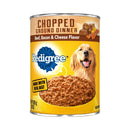 Pedigree, Chopped Ground Dinner, Beef, Bacon & Cheese, 22 oz (12 Pack)