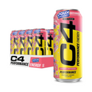 C4, Energy Drink, Jolly Rancher, Watermelon, 16 oz (12 Pack)