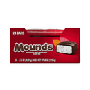 Mounds, Candy Bar, Dark Chocolate and Coconut, 1.75 oz (24 Pack)