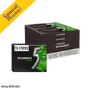 5 Gum, Spearmint Rain, 15 ct (10 Pack)