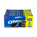 Oreo, Sandwich Cookies, Chocolate, King Size, 3.22 oz (12 Pack)