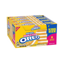 Oreo, Golden Sandwich Cookies Double Stuff Vanilla King Size, 4.15 oz (12 Pack)