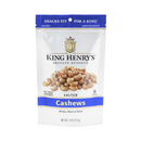 King Henry, Salted Cashews, 4 oz (6 Pack)