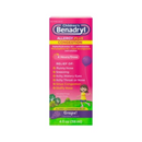 Benadryl, Children's Allergy and Congestion Grapes, 4 oz (1 Pack)