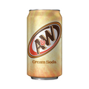 A&W, Cream Soda, 12 oz (24 Pack)