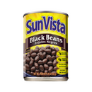 Sun Vista, Canned Black Beans, 15 oz (12 Pack)