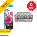 Arizona, Black & White Iced Tea, Non Pre-Priced, 22 oz (24 Pack)