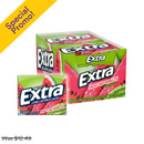 Extra, Sugar Free Chewing Gum, Sweet Watermelon, 15 ct (10 Pack)