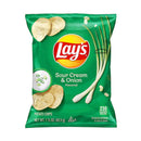 Frito Lay, Lay's Potato Chips, Sour Cream & Onion, 1.5 oz (64 Pack)