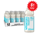 Vitaminwater, Zero Sugar, Squeezed Lemonade, 20 oz (12 Pack)