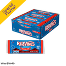 Red Vines, Twists, Red Licorice Candy, Original, Tray, 5 oz (12 Pack)