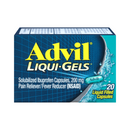 Advil, Liquid Gel, 20 ct (1 Pack)